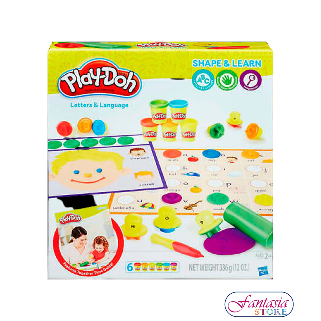 Play doh sales letras y lenguaje