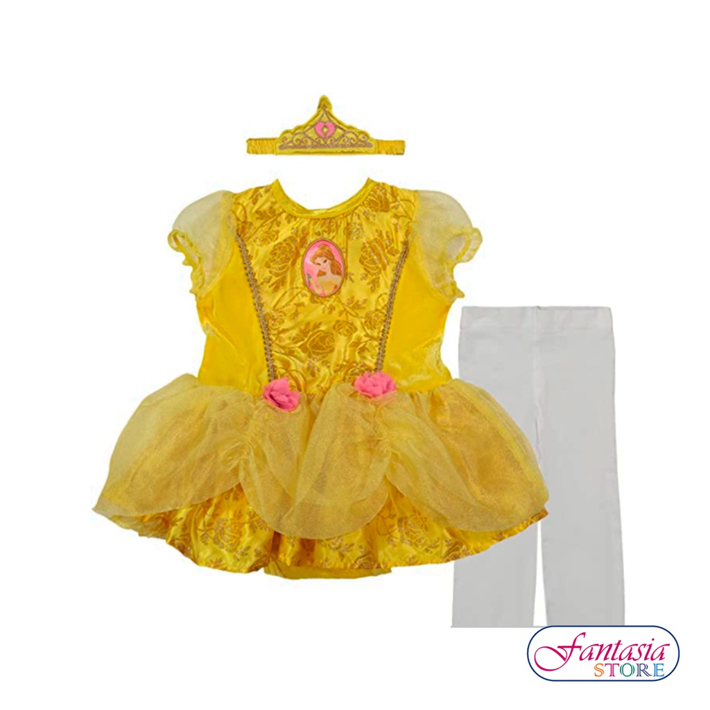 DISFRAZ BEBE DISNEY: BELLA (vestido+diadema+Braguita) 12 a 18 meses  *DESCUENTO NO ACUMULABLE - LIRAGRAM