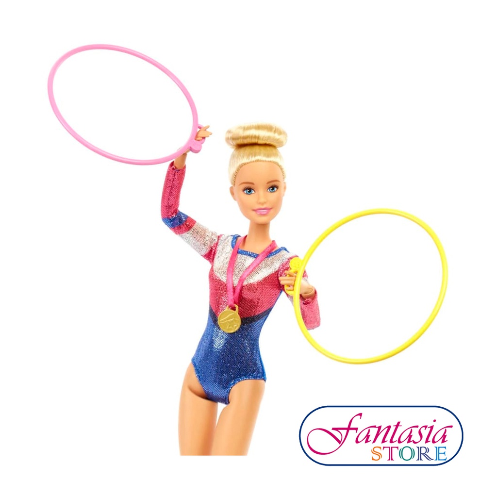 BARBIE GYMNASTA SET DE JUEGOS