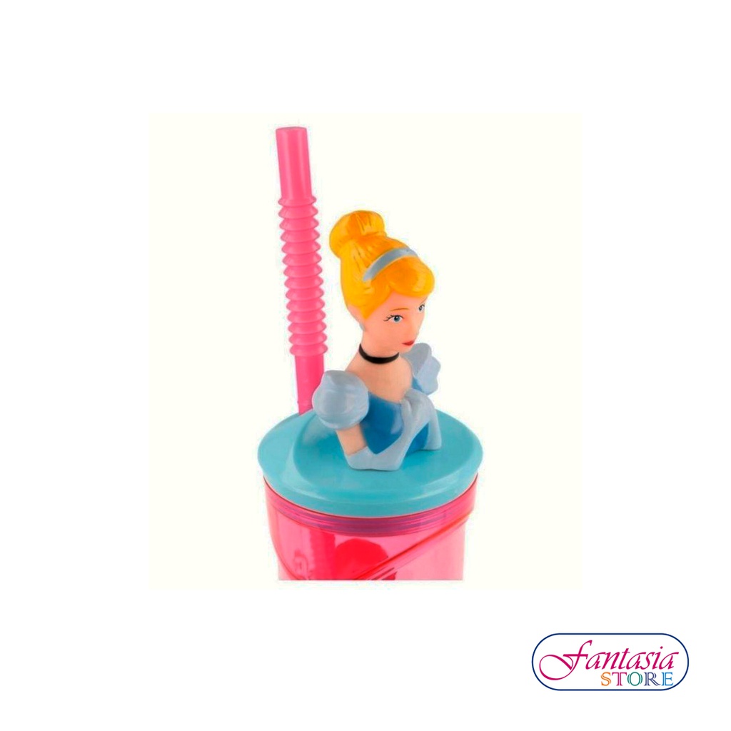 VASO FIGURITA 3D 360 ML. PRINCESS FRIEND