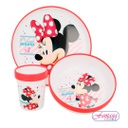 ST SET 3 PCS. PLATOS MINNIE  ( plato pla