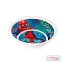 ST SET DE PLATO MEL. 3PZS SPIDERMAN