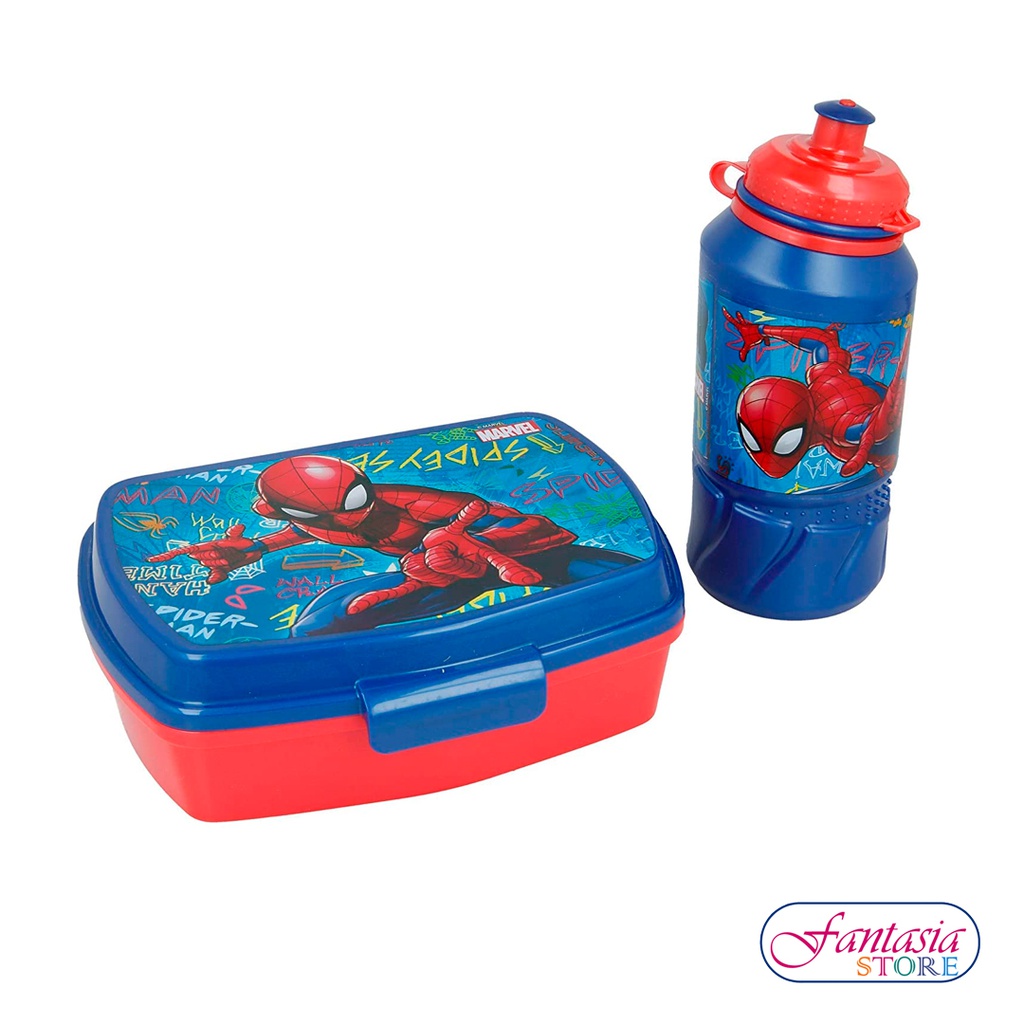 ST SET 2 PCS. CAJA DE REGALO SPIDERMAN