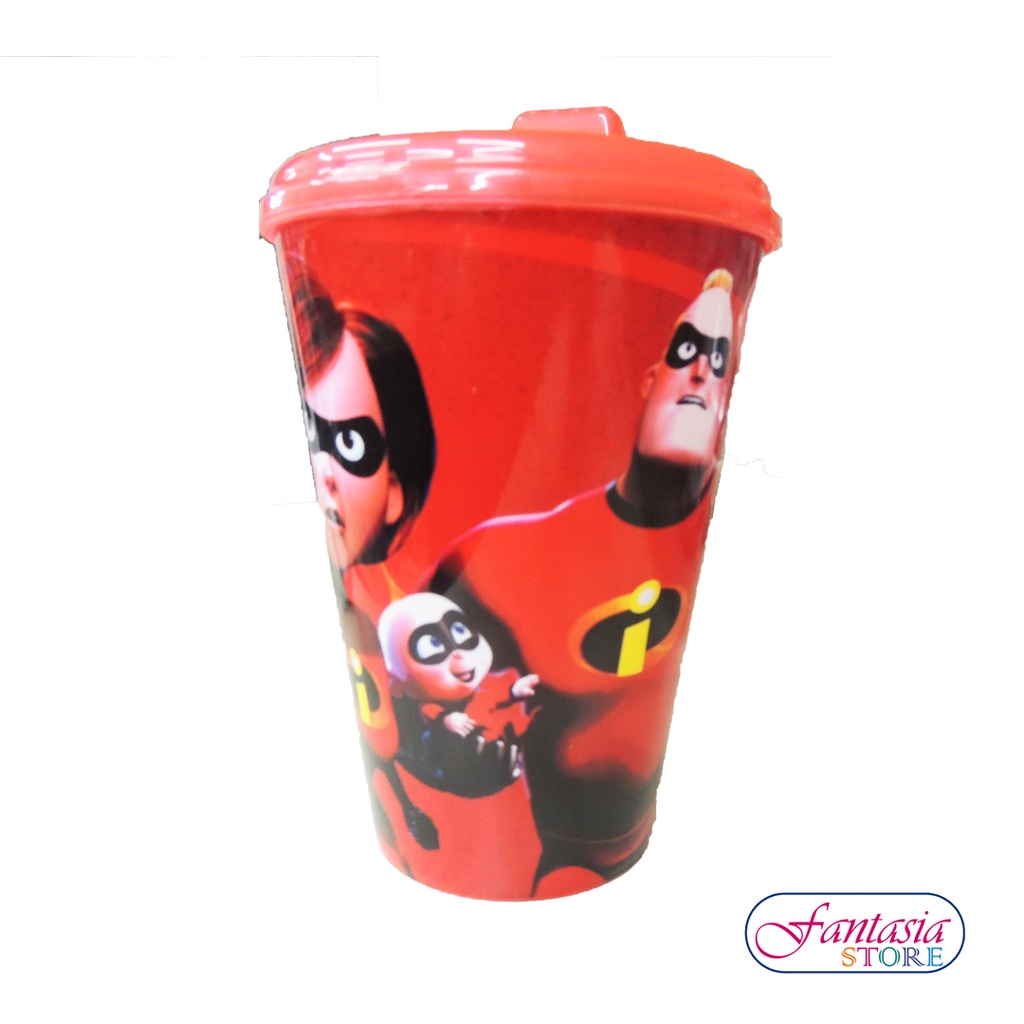 ST VASO CHUPADOR LOS INCREIBLES 2