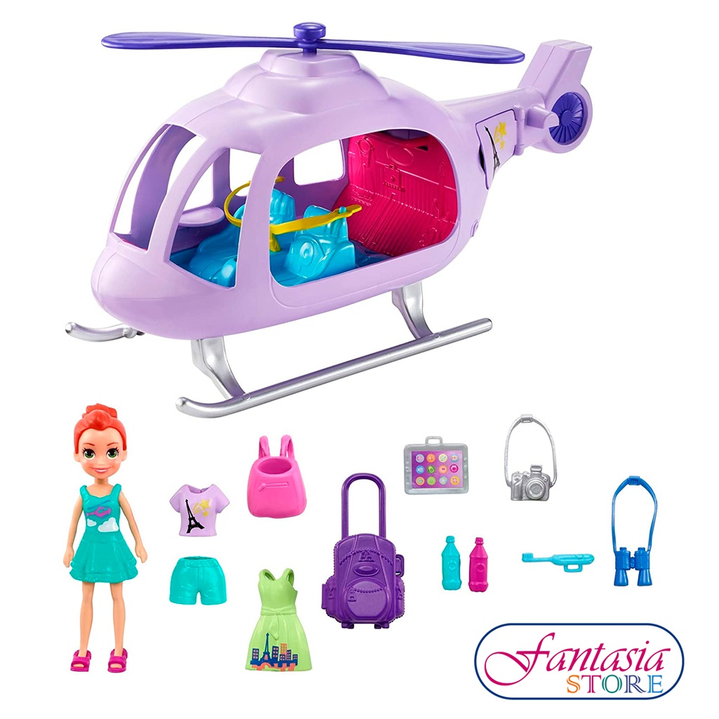 POLLY POCKET HELICOPTERO DE VACACIONES