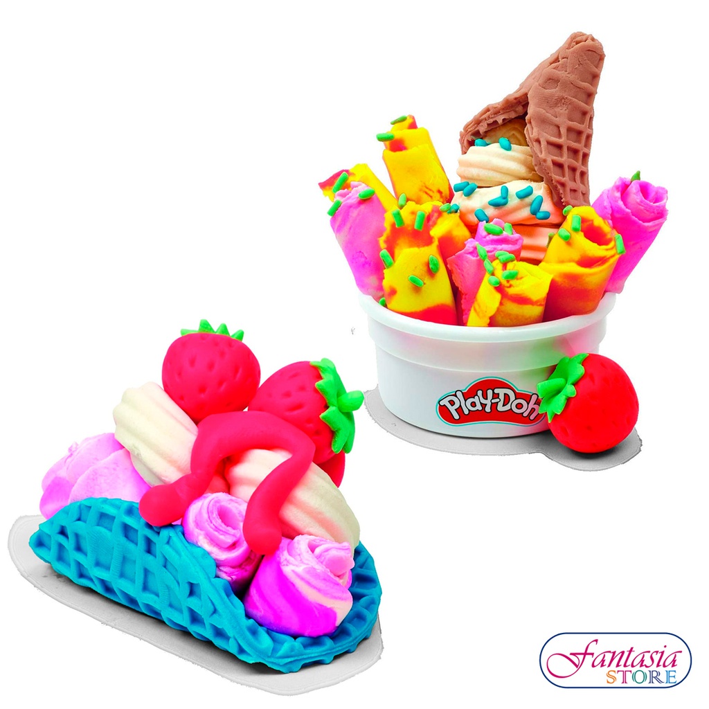 PLAY DOH KITCHEN SET DE HELADERIA