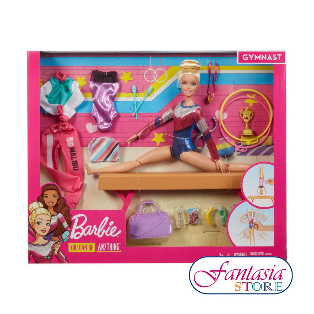 BARBIE GYMNASTA SET DE JUEGOS