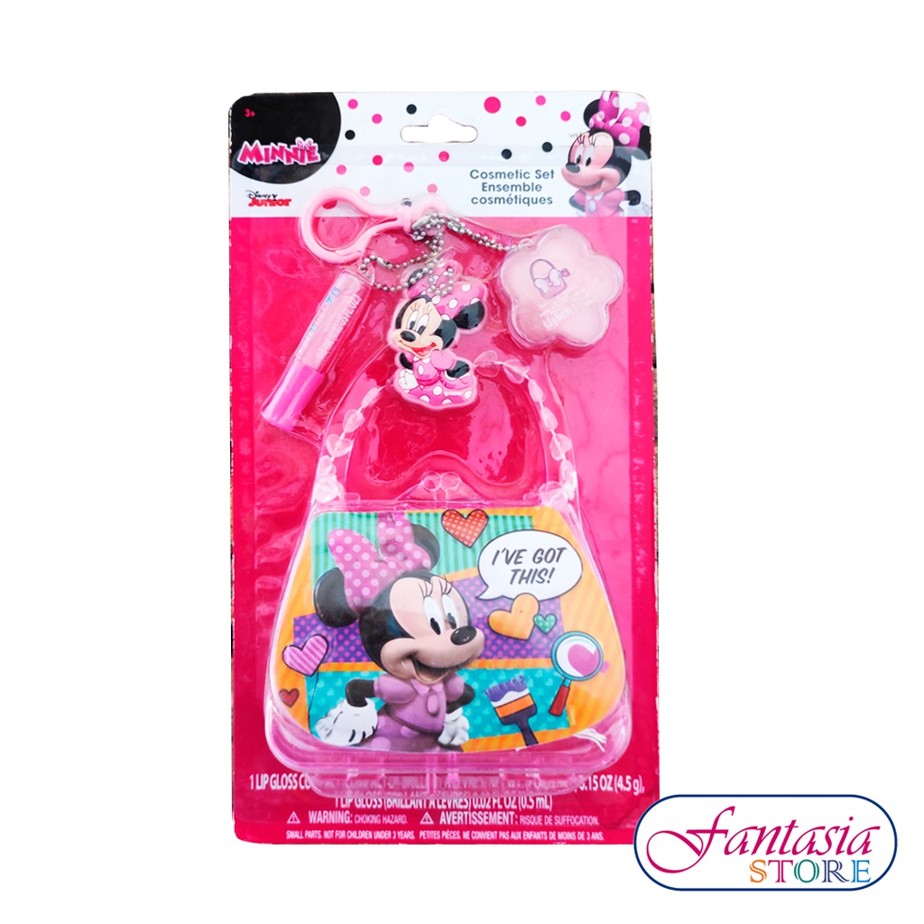 Set Cartera, Llavero y 1 Balsamo MINNIE