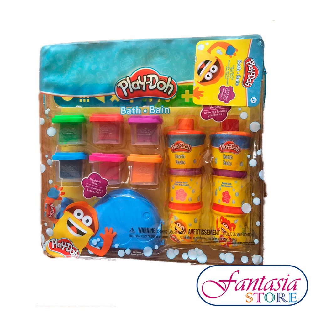 Set moldes de Jabon + 2 Shompoo Play-Doh