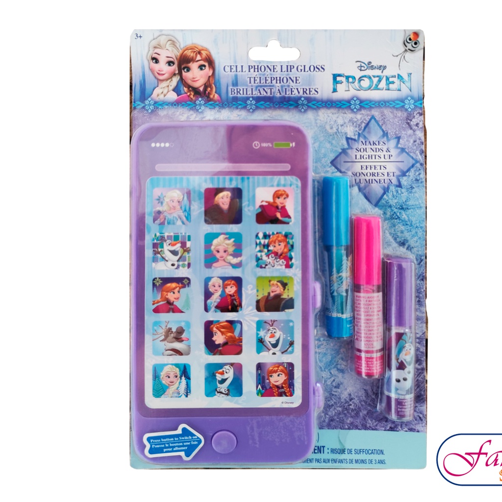 BL Set de 3 brillos + celular musical Frozen