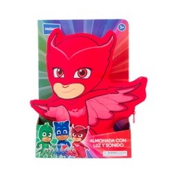 [D11016] PJ MASKS ALMOHADA CON LUZ Y SONIDO