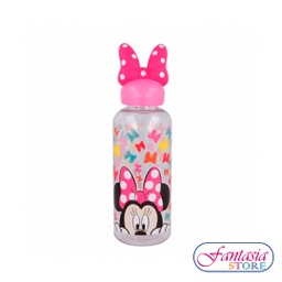 [ST10112] ST BOTELLA 3D FIGURA MINNIE