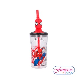 [ST51366] ST VASO C/CABEZA SPIDERMAN